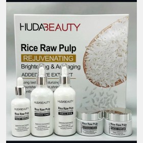 مجموعة Huda Beauty Rice Raw Pulp