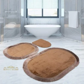 طقم دعسات حمام تركي 3 قطع مقاس 80*15