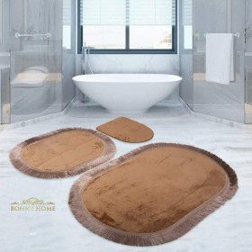 طقم دعسات حمام تركي 3 قطع مقاس 80*15